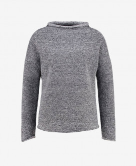 Cotton Hooded Neck Pullover