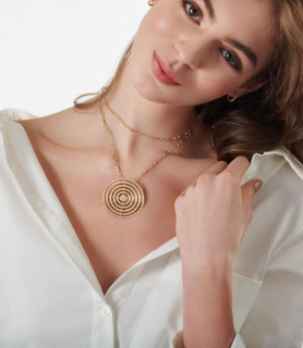 Classic Style Gold Necklace