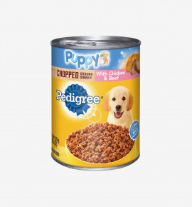 Pedigree Puppy Chopped Ground Dinner With Chicken & Beef Wet