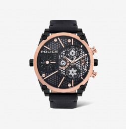 Men's Awesome Watch Black Checked Style