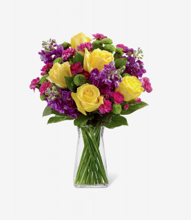 Colourful Blooms Basket