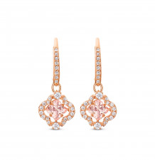 Glittering Studded Gold Earring For Women
