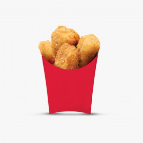 Tasty Spicy Fried Chicken Nuggets Bucket With 12 Pcs