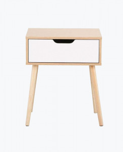 Home Modern Bedside Table with Drawer,  Living Room