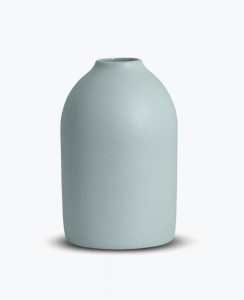 Atipico Small Ceramic Kora Vase | Silk Sky Blue