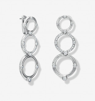 Taoya Geometric Pearl Earrings