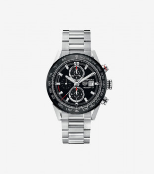 Blacktop Round Dial Mens Watch